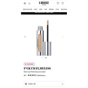 IL makiage f*ck I'm Flawless Concealer in shade #8‎